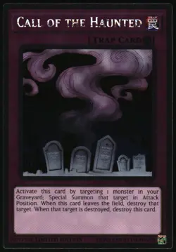 Yu-Gi-Oh! - Call of the Haunted 2014 NKRT-EN032 Platinum Rare 1st Edition - Image 1
