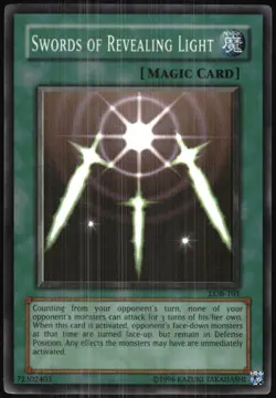 Yu-Gi-Oh! - Legends of Blue Eyes White Dragon Swords Of Revealing Light LOB-101 - Image 1