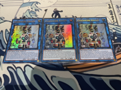 Yugioh Clockwork Knight Ultra Rare SUDA-EN050 x3 Near Mint 1st Edition - Image 1