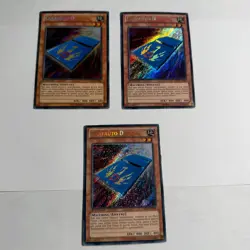3x Cardcar D GAOV-EN006 IT006 Italian Secret Rare 1st Edition Playset Yugioh - Image 1