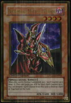 Yu-Gi-Oh! - Gold Series 1 Breaker the Magical Warrior 2008 GLD1-EN014 - Image 1
