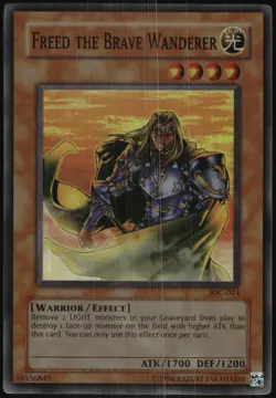 Yu-Gi-Oh! - Invasion of Chaos Freed the Brave Wanderer 2004 IOC-014 Unlimited - Image 1