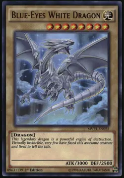 Yu-Gi-Oh! Dark Side of Dimensions Movie Pack Blue-Eyes White Dragon MVP1-EN055 - Image 1