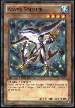 Yu-Gi-Oh! - Duel Terminal Abyss Soldier DT06-EN065 Unlimited - Image 1