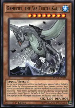 Yu-Gi-Oh! - Dimension of Chaos Gameciel, The Sea Turtle Kaiju 2015 DOCS-EN088 - Image 1