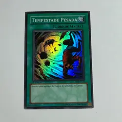 Yugioh Heavy Storm PMT-P142 Super Rare 1st Edition Portuguese NM - Image 1