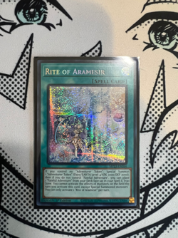 Rite of Aramesir - NM Secret Rare 1st Ed - MP23-EN264 - YuGiOh - Image 1