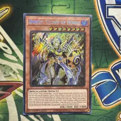 Yugioh! Imsety, Glory of Horus AGOV-EN011 Secret Rare 1st Edition NM - Image 1