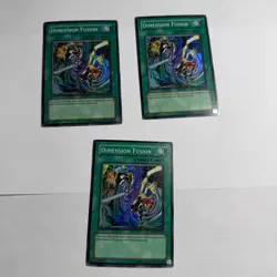 3x Dimension Fusion DR2-EN095 Super Rare Playset Yugioh - Image 1