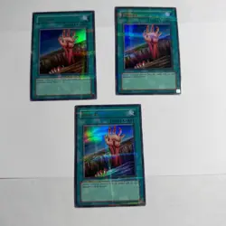 3x Fissure HL2-EN006 Hobby League Ultra Rare Promo Playset Yugioh - Image 1
