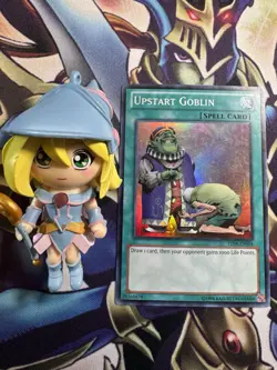 1 X Yu-Gi-Oh! Upstart Goblin - TU08-EN004 - Super Rare - VLP! - Image 1