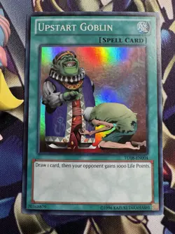 1 X Yu-Gi-Oh! Upstart Goblin - TU08-EN004 - Super Rare - VLP! - Image 2