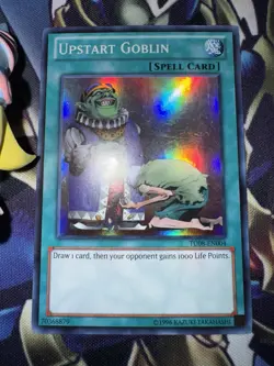 1 X Yu-Gi-Oh! Upstart Goblin - TU08-EN004 - Super Rare - VLP! - Image 3