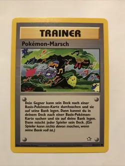 Pokemon Card Trading Card Neo Genesis No. 102/111 Pokemon March German - Image 1