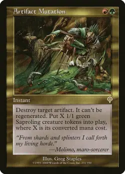 Artifact Mutation - Invasion - Magic the Gathering MTG - Image 1