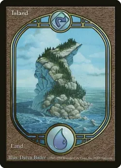 Island - Unglued - Magic the Gathering MTG - Image 1