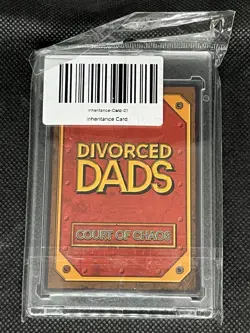 Divorced Dads Court Of Chaos Inheritance Serialized Card #’d 861/999 Sealed New - Image 2