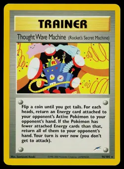 Pokemon Card - Thought Wave Machine Neo Destiny 96/105 Rare Non Holo - Image 1