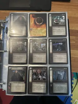 Return of the King Complete Card Common Set + Lord of the Rings 2 Binders - Image 1