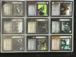 Return of the King Complete Card Common Set + Lord of the Rings 2 Binders - Image 4