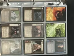 Return of the King Complete Card Common Set + Lord of the Rings 2 Binders - Image 5