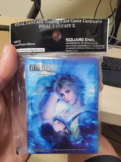 Final Fantasy X Yuna & Tidus Official Sleeves - New Sealed - Fit MTG Cards - Image 2