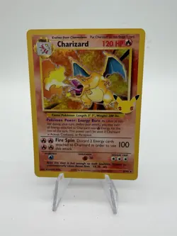 Charizard 4/102 Celebrations Classic Collection Near Mint Pokemon Card TCG - Image 1