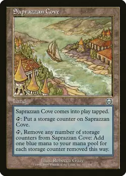 Saprazzan Cove - Mercadian Masques - Magic the Gathering MTG - Image 1