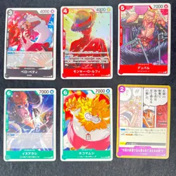 One Piece Card Bonds of Master and Disciple Booster Pack Set of 6 Japanese - Image 1