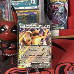 Pokemon TCG Scarlet & Violet 151 Kangaskhan EX Double Rare Card #115/165 - Image 1