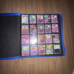 Pokemon Binder Collection with Sleeves And Code Cards And Jumbo Card - Image 2