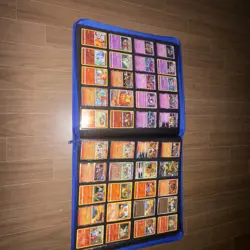 Pokemon Binder Collection with Sleeves And Code Cards And Jumbo Card - Image 5