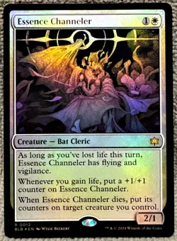 MTG Essence Channeler FOIL #12 Bloomburrow (BLB) Magic Card Rare NM - Image 1