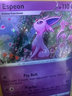 Espeon SWSH174 Black Star Promo Cosmos Holo 2021 Pokemon TCG Card 🌀 Swirl - Image 5