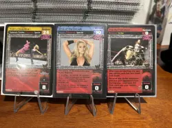 WWE Raw Deal TRISH STRATUS 3 CARD SET - Image 1