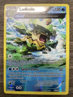 Pokemon Card - Ludicolo 37/160 Primal Clash Reverse Holo - NM - Image 1