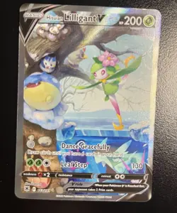 Hisuian Lilligant V 163/189 Alt Art Ultra Rare Card Pokemon Astral Radiance NM - Image 1