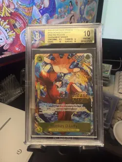One Piece Card Game Pre Release Winner Monkey D. Luffy P-036 - Image 1