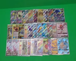 Lot Of 32 Pokemon Ultra Rare Cards Lot (EXs, GX, V, Fullarts, Promos) NM-MINT - Image 1