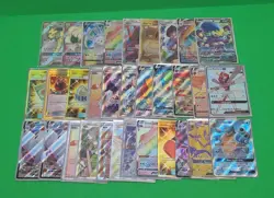 Lot Of 32 Pokemon Ultra Rare Cards Lot (EXs, GX, V, Fullarts, Promos) NM-MINT - Image 2