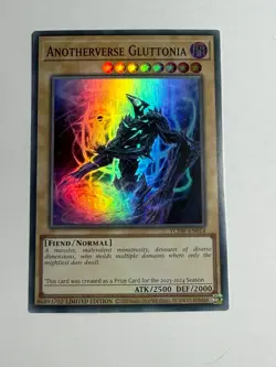 Yugioh Anotherverse Gluttonia YCSW-EN014 Super Rare Prize Card Promo NM #1 - Image 1