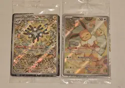 Pokemon TCG: S&V ETB Black Star Promo Cards. Eevee 173 & Magneton 159 Sealed - Image 1
