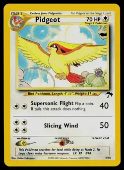 Pokemon Card - Pidgeot Southern Islands 2/18 Promo - Image 1