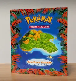 2001 Vintage Pokemon Southern Islands Binder - Binder Only (No Cards) - Image 1