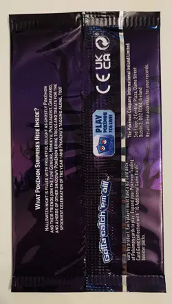 Pokemon Trick Or Trade Halloween 2023 Card Pack 🔥 🔥 Factory Sealed - Image 2