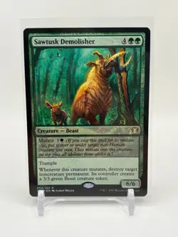 Sawtusk Demolisher x1 MTG ENGLISH Rare Commander 2020 - Image 1