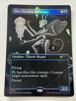 MTG Glen Elendra Archmage 2171 Secret Lair Foil - Image 1