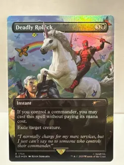 Deadly Rollick (Rainbow Foil) Secret Lair Drop Foil Near Mint - Image 1