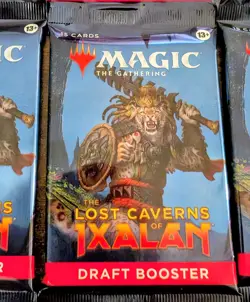 Magic The Gathering The Lost Caverns of Ixalan Draft Booster Lot Of 10 Packs - Image 2