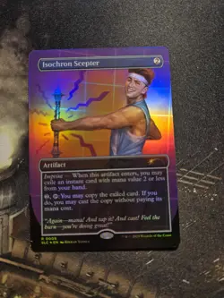 FOIL Isochron Scepter Secret Lair Encyclopedia of Magic Secret Lair - Image 1
